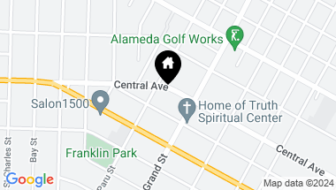 Map of 1616 Central Ave, Alameda CA, 94501