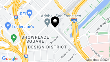 Map of 810 7th Street, San Francisco CA, 94107