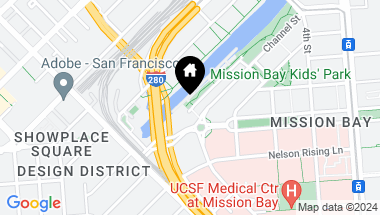 Map of 300 Channel Street # 56, San Francisco CA, 94158