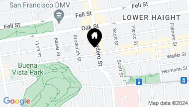 Map of 904 Haight Street, San Francisco CA, 94117