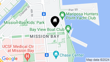 Map of 420 Mission Bay Boulevard # 1203, San Francisco CA, 94158