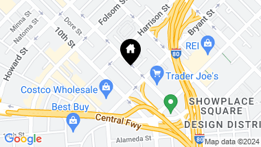 Map of 460 9th Street, San Francisco CA, 94103