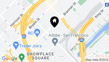 Map of 125 Gilbert Street # 10, San Francisco CA, 94103