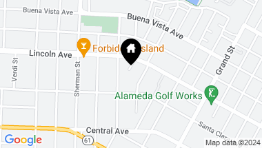 Map of 19 Powers Court, Alameda CA, 94501