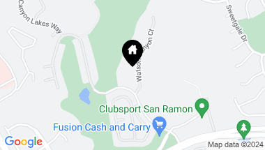 Map of 715 Watson Canyon Ct # 108, San Ramon CA, 94582
