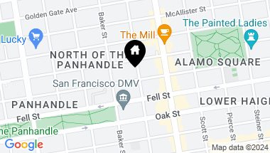 Map of 503 Broderick Street, San Francisco CA, 94117