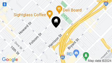 Map of 160 Langton Street, San Francisco CA, 94103