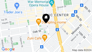 Map of 131 Franklin Street, San Francisco CA, 94102