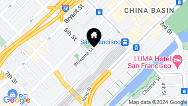 Map of 655 5th Street #4, San Francisco CA, 94107