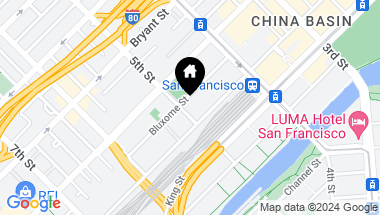 Map of 655 5th Street # 7, San Francisco CA, 94107