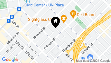 Map of 60 Rausch Street # 311, San Francisco CA, 94103