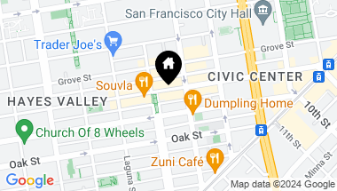 Map of 451 Hayes Street, San Francisco CA, 94102