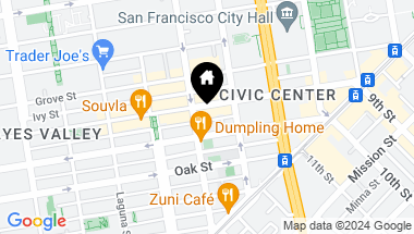 Map of 270 Linden Street # 2, San Francisco CA, 94102