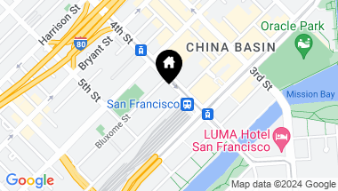 Map of 310 Townsend St 105, San Francisco CA, 94107