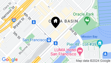 Map of 260 King Street # 587, San Francisco CA, 94107