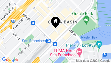 Map of 260 King Street # 437, San Francisco CA, 94107