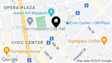 Map of 1212 Market Street # 300, San Francisco CA, 94102