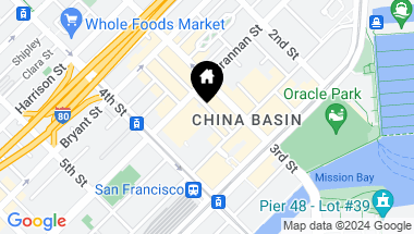 Map of 340 Ritch Street # 5, San Francisco CA, 94107