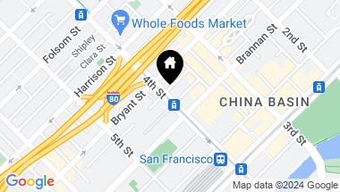 Map of 555 4th St #635, San Francisco CA, 94107