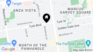 Map of 928 Broderick Street, San Francisco CA, 94115
