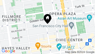 Map of 650 Gough Street, San Francisco CA, 94102