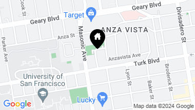 Map of 72 Nido Avenue, San Francisco CA, 94115