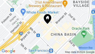 Map of 424 Brannan Street, San Francisco CA, 94107