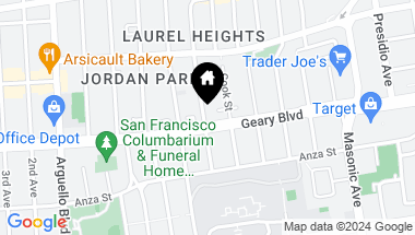 Map of 690 Spruce Street # 202, San Francisco CA, 94118