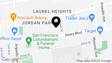 Map of 680 Spruce Street # A, San Francisco CA, 94118