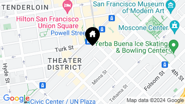 Map of 6 Mint Plaza # 502A, San Francisco CA, 94103