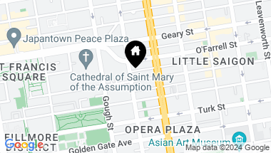 Map of 1000 Franklin Street # 403, San Francisco CA, 94109