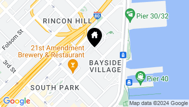 Map of 200 Brannan Street # 438, San Francisco CA, 94107