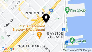 Map of 540 Delancey Street # 3 Unit: 402-3, San Francisco CA, 94107