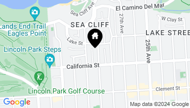 Map of 257 29th Ave, San Francisco CA, 94121