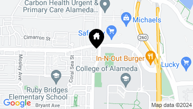 Map of 459 Tucker Ave, Alameda CA, 94501