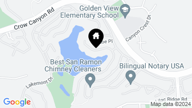 Map of 4023 W Lakeshore Drive, San Ramon CA, 94582