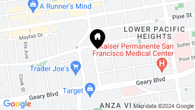 Map of 750 Presidio Avenue, San Francisco CA, 94115
