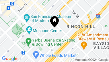 Map of 631 Folsom Street Unit: PHD, San Francisco CA, 94107