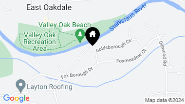 Map of 10717 Goldsborough Circle, Oakdale CA, 95361