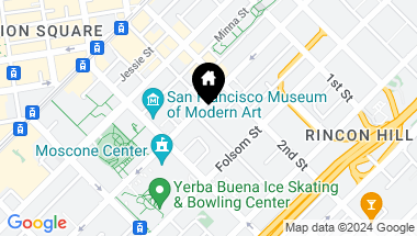 Map of 1 Hawthorne Street # 6G, San Francisco CA, 94105