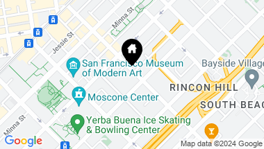 Map of 246 2nd Street # 1105, San Francisco CA, 94105