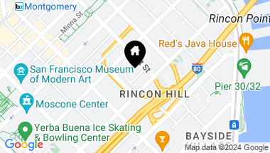 Map of 50 Lansing Street #212, San Francisco CA, 94105-4681
