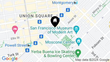 Map of 765 Market Street Unit: PH2CD, San Francisco CA, 94103