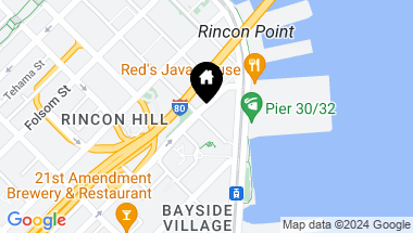 Map of 501 Beale Street # 8D, San Francisco CA, 94105