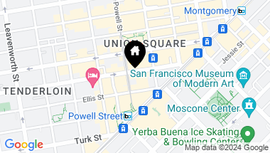 Map of 181 Ofarrell Street # 303, San Francisco CA, 94102