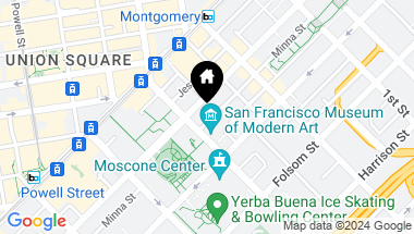 Map of 188 Minna Street # 27A, San Francisco CA, 94105