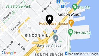 Map of 400 Beale Street # 1401, San Francisco CA, 94105