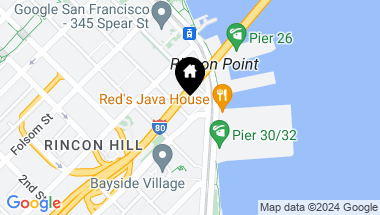 Map of 38 Bryant Street # 303, San Francisco CA, 94105