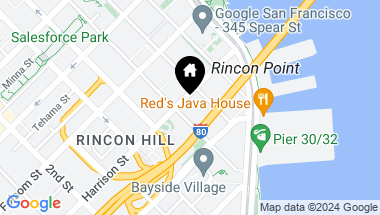 Map of 201 Harrison Street # 818, San Francisco CA, 94105
