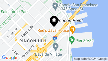 Map of 201 Harrison Street # 813, San Francisco CA, 94105
